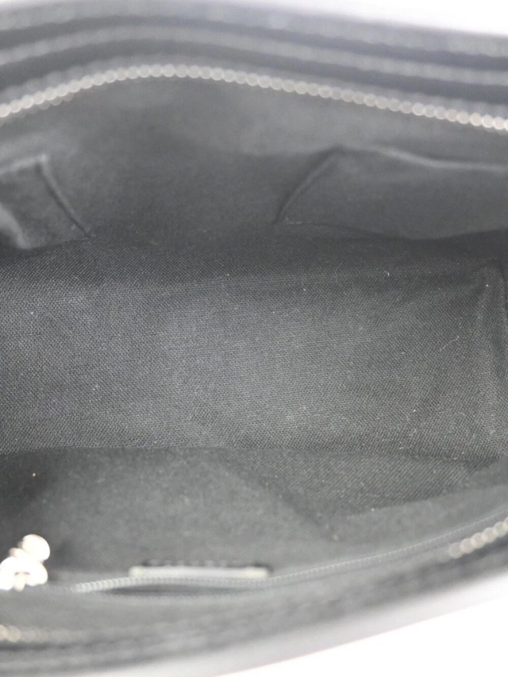 BURBERRY Nova Check Pattern Shoulder Bag PVC Leather Black Beige SHW 38KC921 - Picture 10 of 15